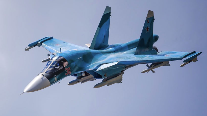 ударный истребитель Су-34 стал основой российского флота