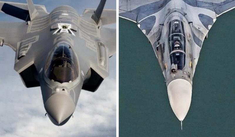 Су-30МК2 против  F-35A: кто будет контролировать небо?